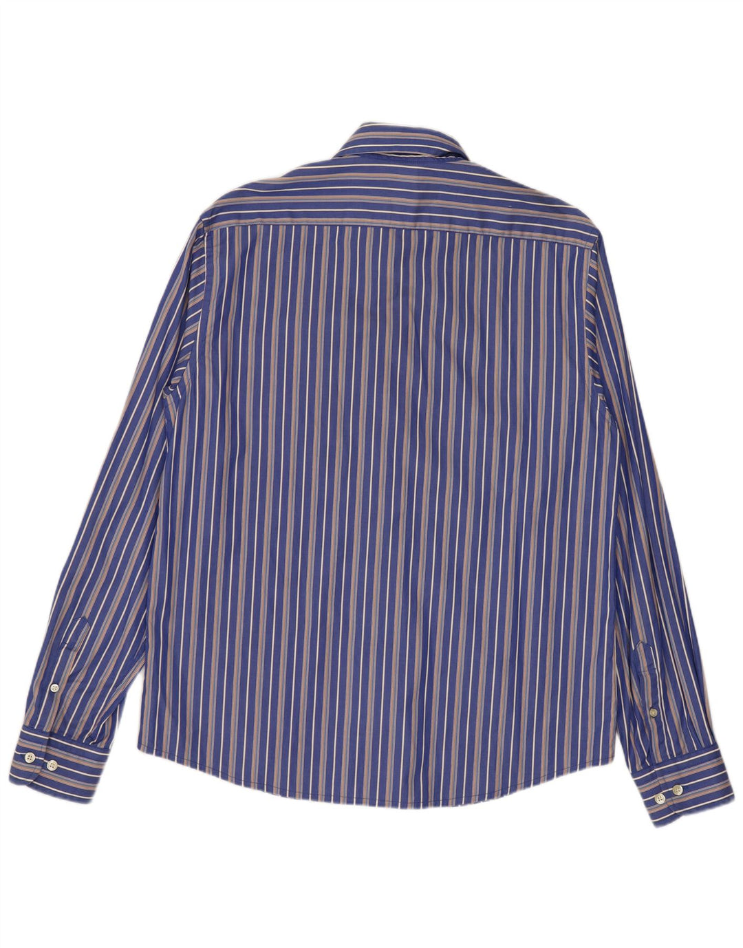 Marina Yachting Mens Shirt Size 41 Large Blue Striped