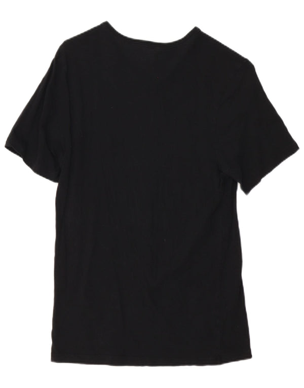 T-shirt da uomo Hugo Boss Top piccola in cotone nero
