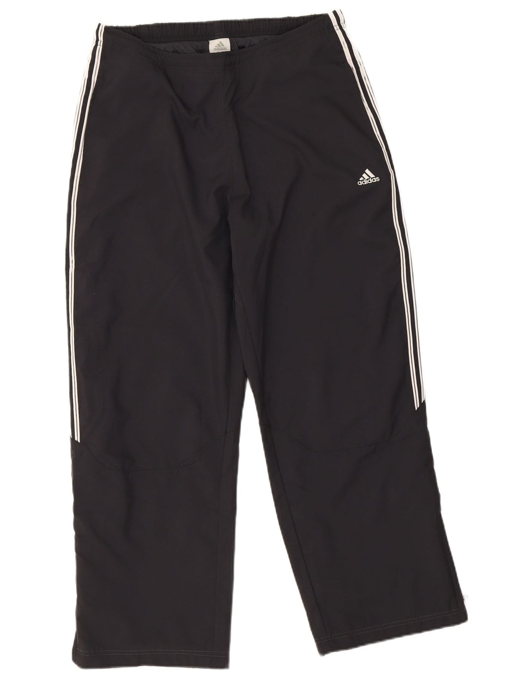 Adidas Womens Tracksuit Trousers Joggers UK 14 Medium Black Polyester