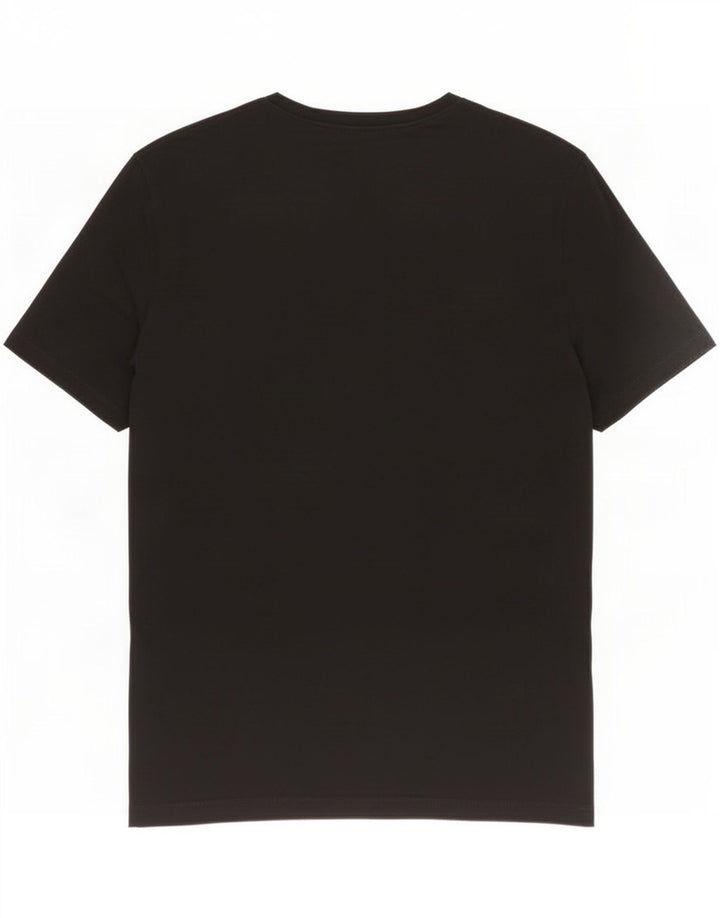 Cos Mens Regular T-Shirt Top Small Black Cotton