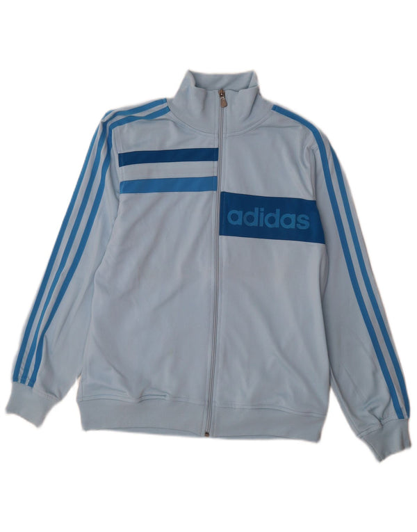 Adidas Veste de Survêtement Graphique pour Garçon 13-14 Ans Grand Bleu Colorblock