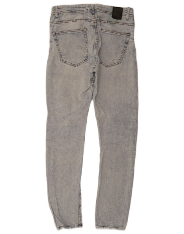 Zara Herren Slim Jeans EU 42 Large W32 L29 Blau