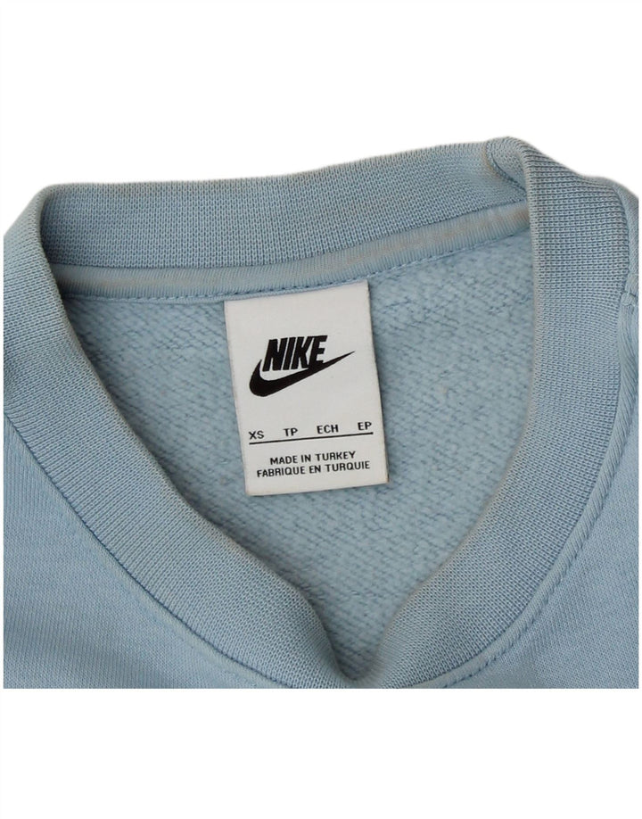Nike Mens Sweatshirt Jumper XS Blue Cotton