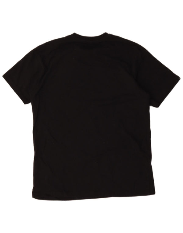 Pull & Bear Herren 2 Pac Graphic T-Shirt Top Small Schwarz
