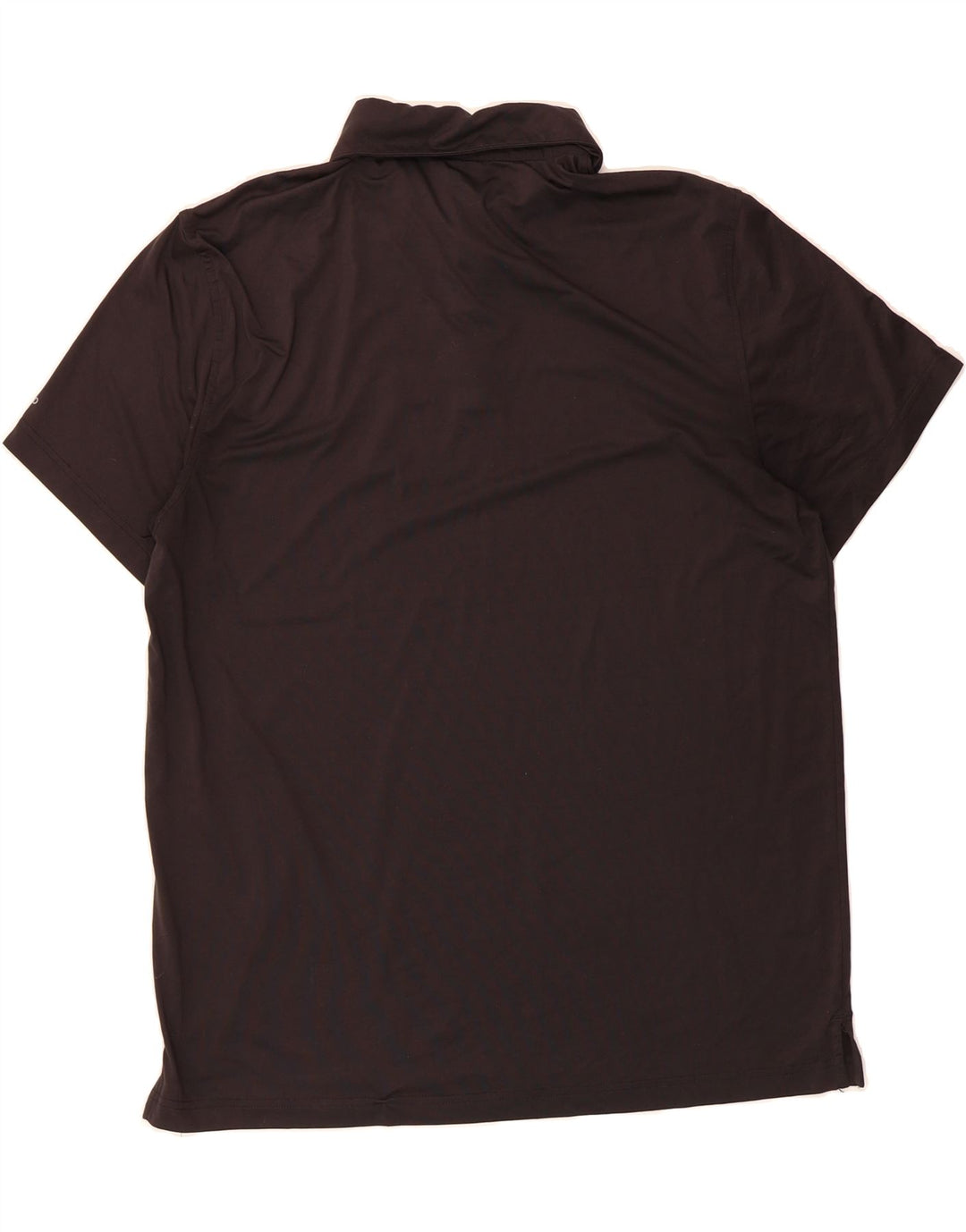 IZOD Mens Polo Shirt XL Black Polyester Vintage Izod and Second-Hand Izod from Messina Hembry 