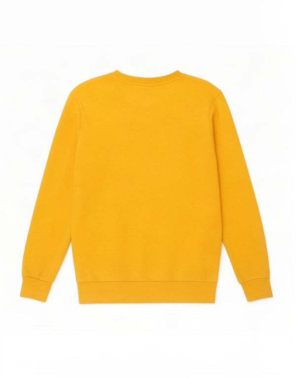 Zara Herre sweatshirt Jumper Medium Gul Bomuld