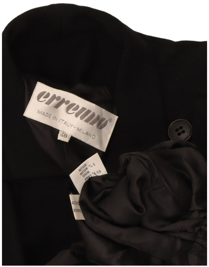 Giacca blazer da donna Erreuno EU 40 lana nera media
