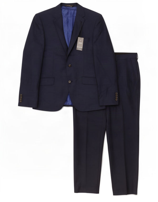 Marks & Spencer Costume sur mesure pour homme UK 40 Medium W36 L31 Bleu marine