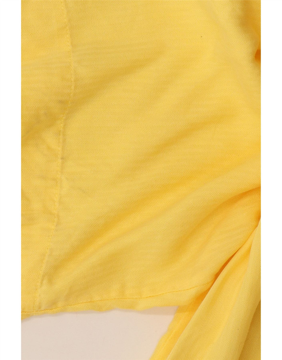 JOOP Mens Short Sleeve Shirt Large Yellow Lyocell Vintage Joop and Second-Hand Joop from Messina Hembry 