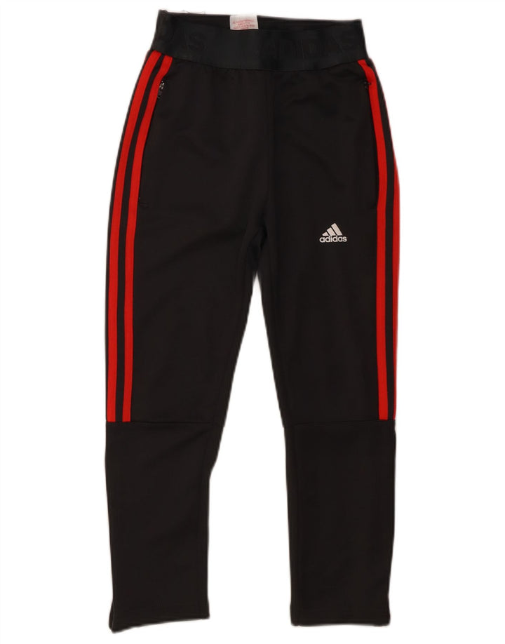 Adidas Boys Climalite træningsdragt bukser 7-8 år Sort polyester