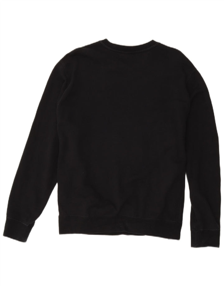 Nike Mens Sweatshirt Jumper Large Black Cotton