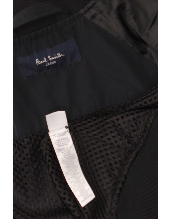 Giubbotto bomber da uomo Paul Smith UK 38 medio blu navy poliestere