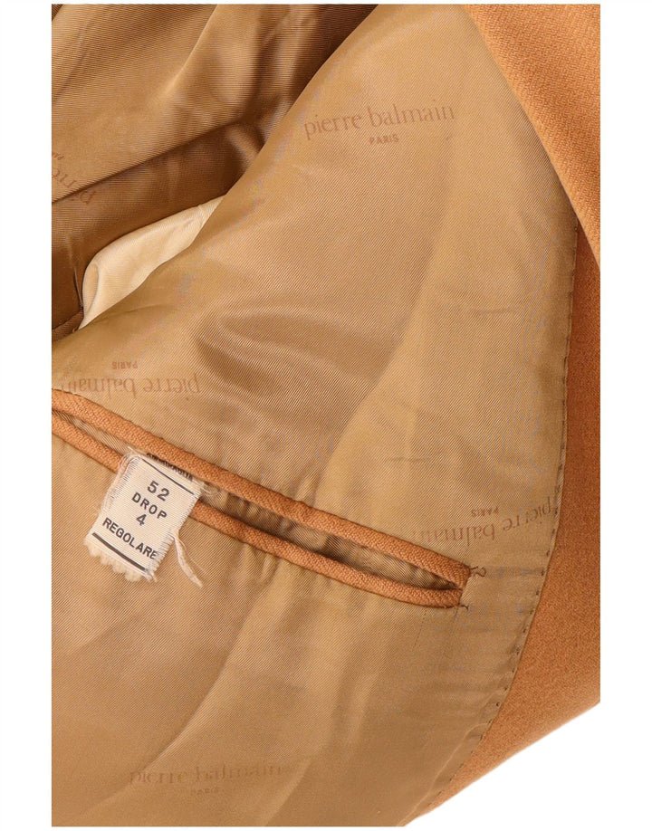 Pierre Balmain Mens 2 Button Blazer Jacket IT 52 XL Brown