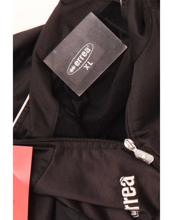 Errea Mens Graphic Chándal Top Chaqueta XL Negro Colorblock Deportes