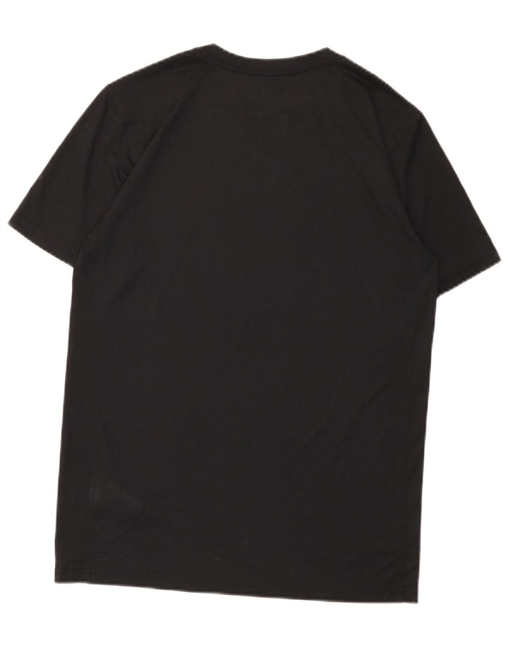 Nike Hommes Dri Fit T-Shirt Haut Petit Noir Polyester