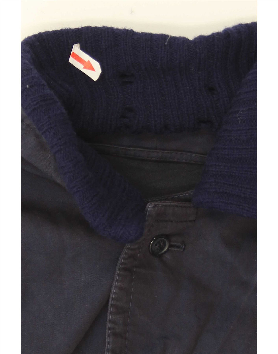 Sobretudo masculino Zenith UK 40 grande azul marinho