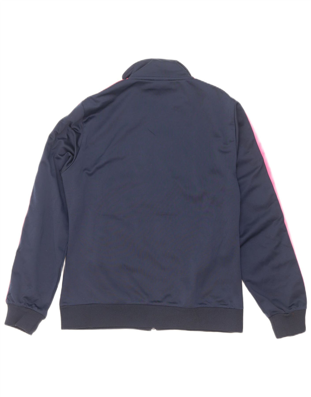 Asics Damen-Trainingsanzug-Top-Jacke UK 12 Medium Navy Blue Colourblock