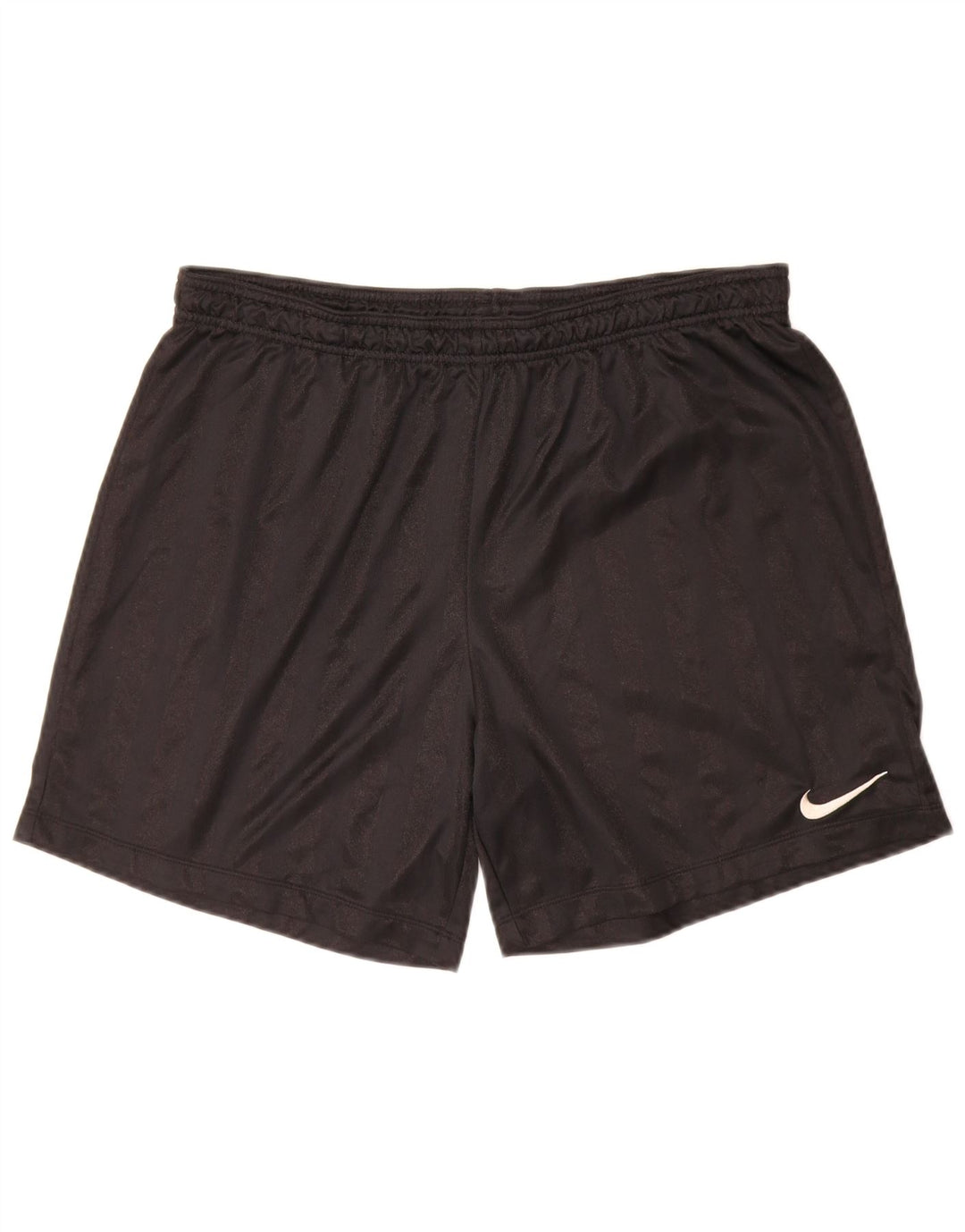 Pantaloncini sportivi Nike da uomo grandi in poliestere a righe nere