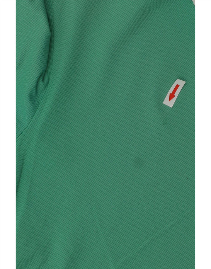 Polo da uomo Chervo grande in cotone turchese