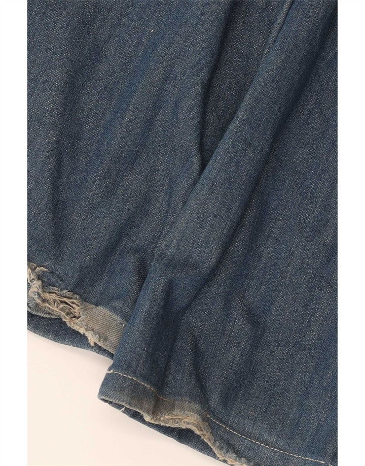 Benetton Womens Flared Jeans W32 L33 Blue