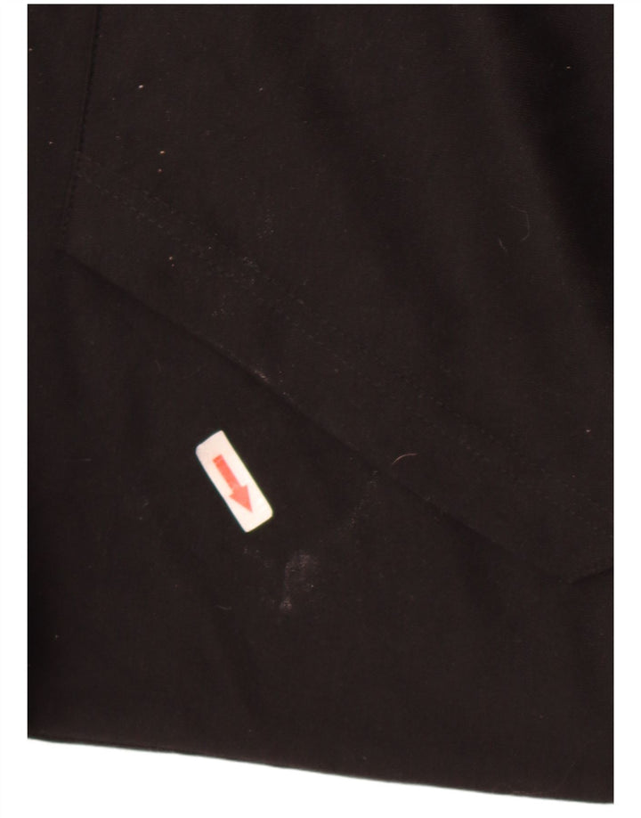Jack & Jones Mens Graphic Hoodie Jumper Medium Black Polyester