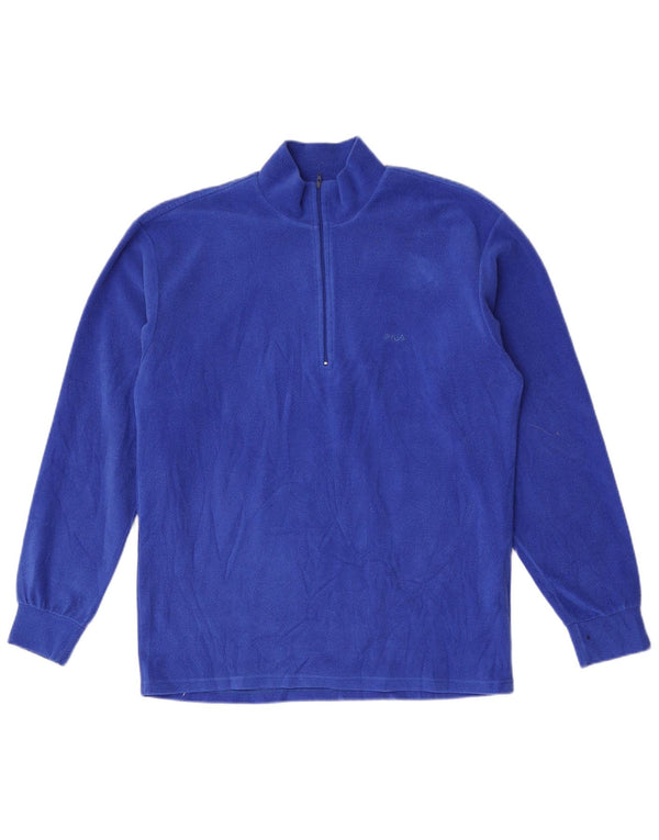 Fila Ανδρικό φερμουάρ Fleece Jumper IT 40 Medium Blue Polyester