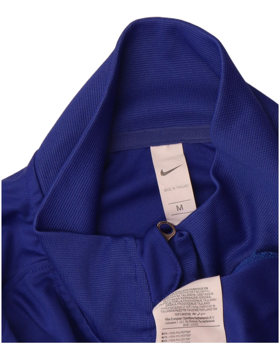 Nike Mens Chelsea FC Tracksuit Top Jacket Medium Blue Colourblock Polyester