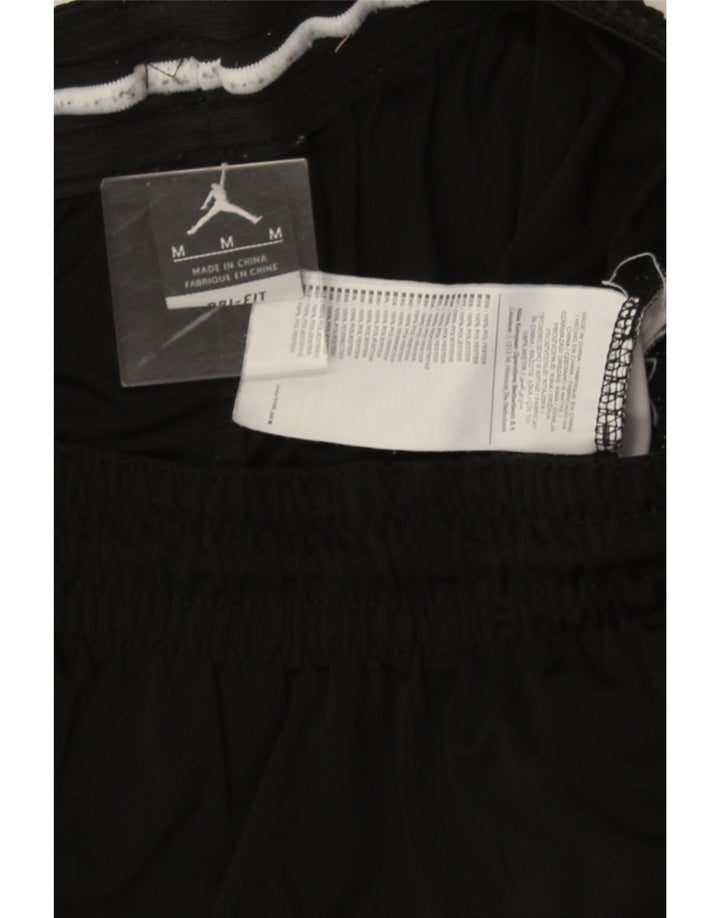 Pantaloni scurți sport Dri Fit Jordan pentru bărbați, negru mediu, poliester color bloc