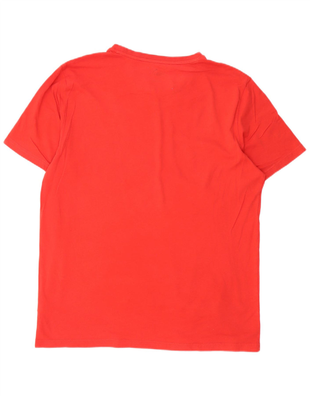 Puma Mens Graphic T-Shirt Top Large Red Cotton