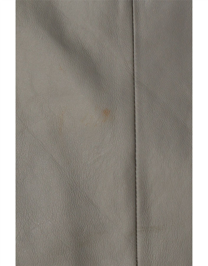 Gonna tubino vintage da donna W28 grigio medio