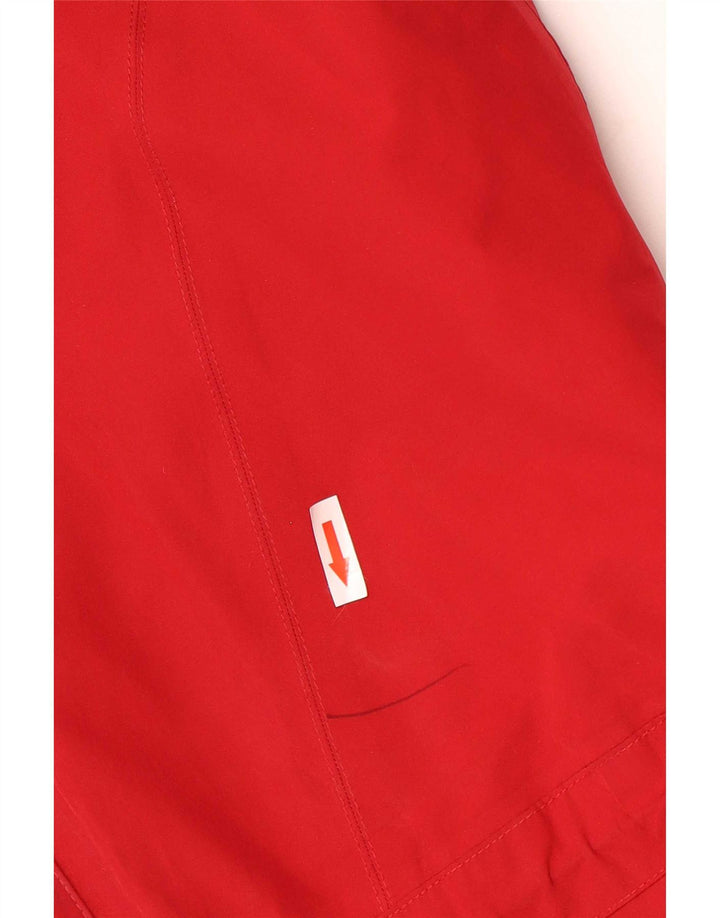 Berghaus Mens Hooded Rain Jacket UK 38 Medium Red Polyester