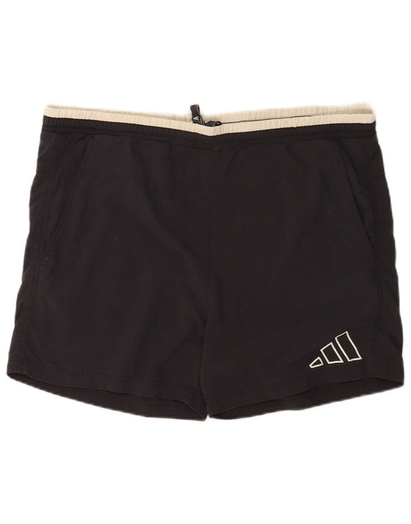 Adidas Mens Swimming Shorts Medium Black Polyester