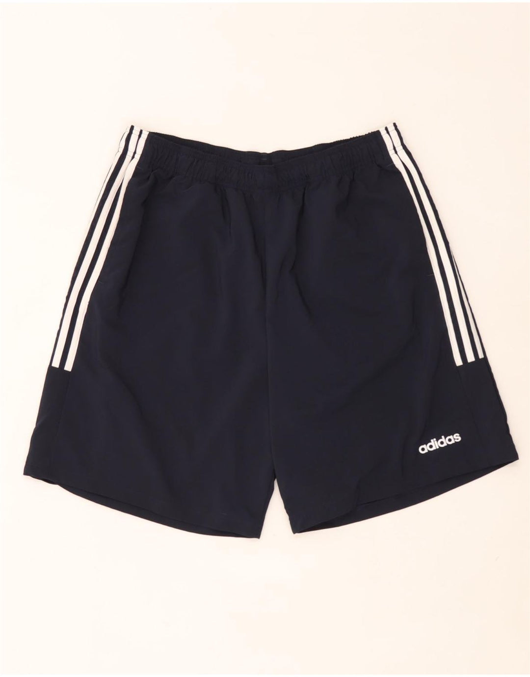 Adidas Mens Sport Shorts XL Navy Blue Polyester