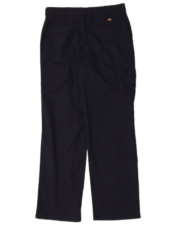 Dickies Damen gerade Cargohose W32 L32 Marineblau
