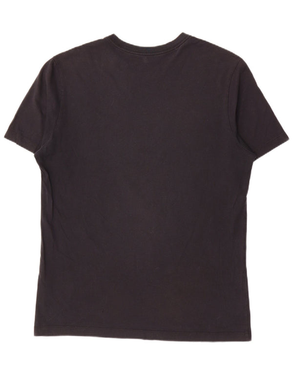 Jordan Mens Graphic T-Shirt Top Medium Black Cotton