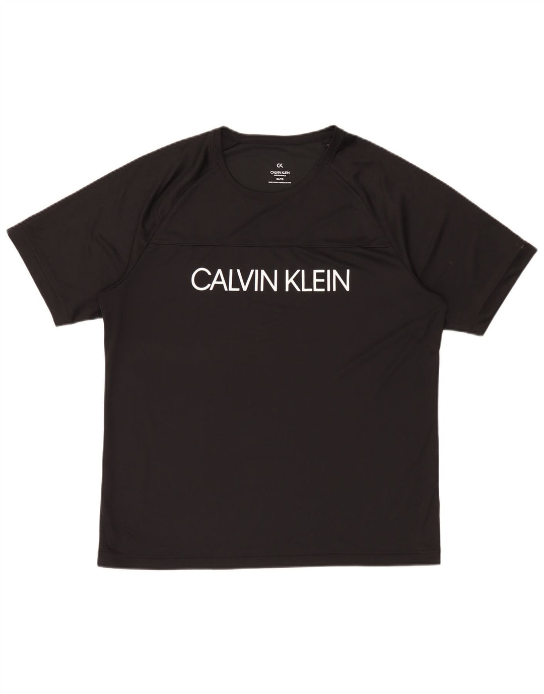 Camiseta masculina Calvin Klein Performance Graphic Top XL poliéster preto