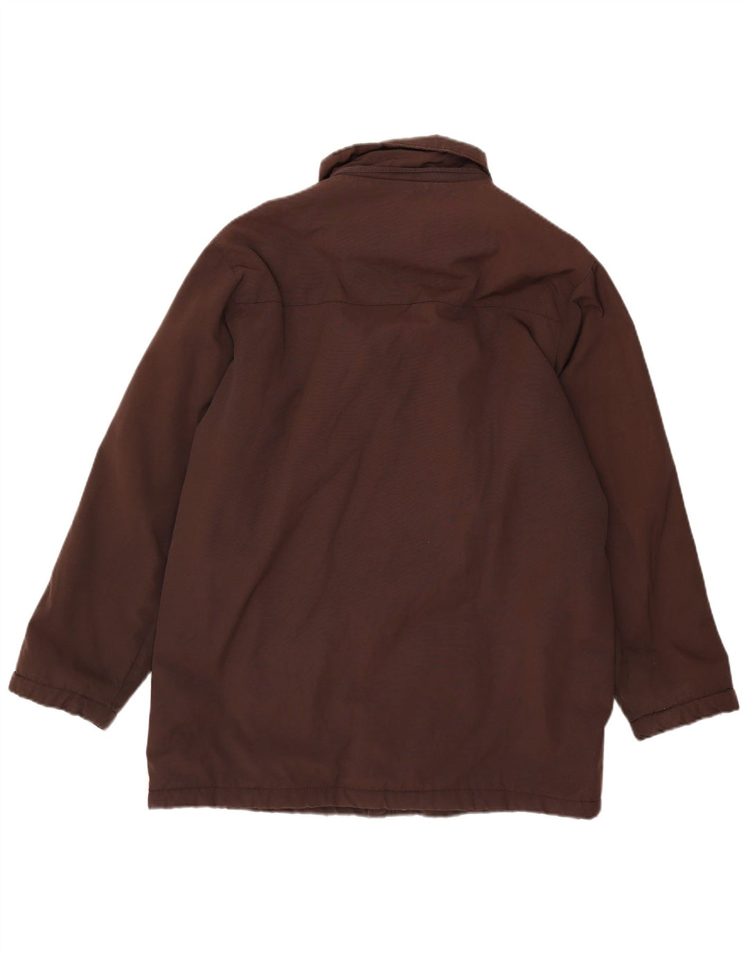 Jaqueta acolchoada masculina Slam UK 40 grande nylon marrom