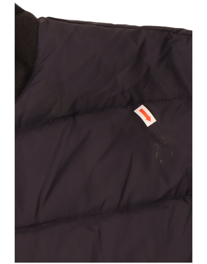 INVICTA Mens Padded Jacket UK 42 XL Navy Blue Polyamide