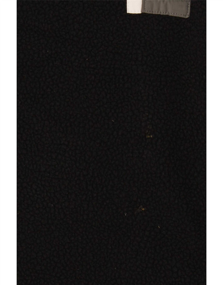 Columbia Jersey de forro polar con cuello de botón para hombre 2XS Poliéster negro
