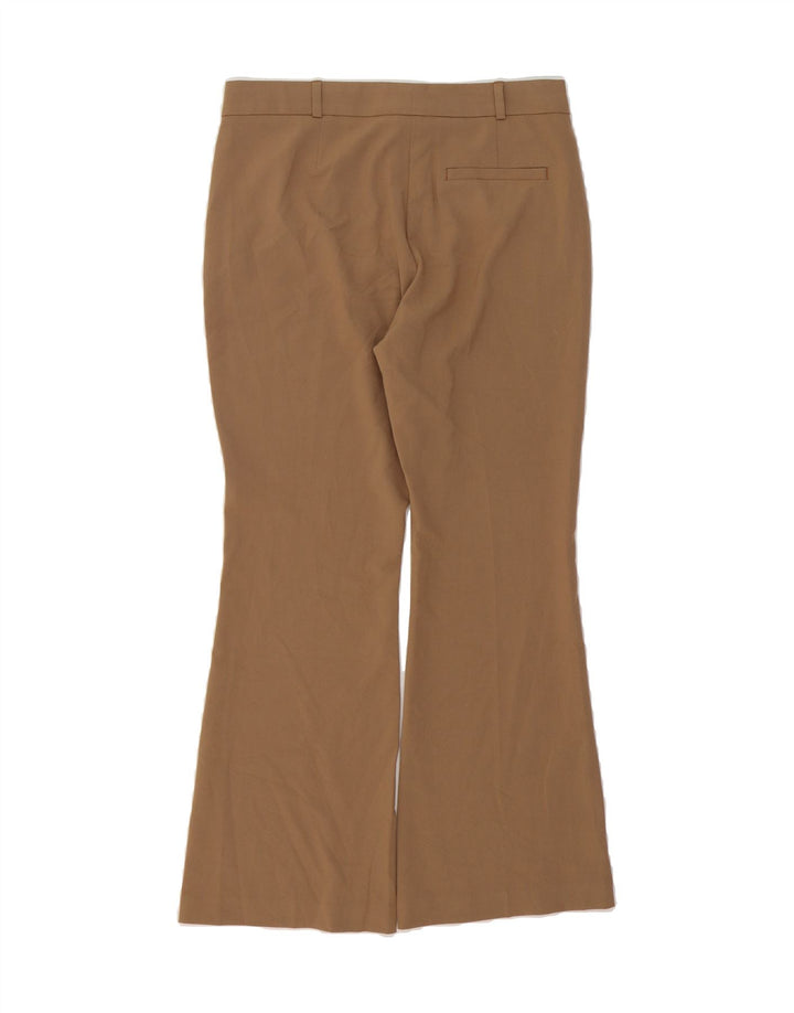 MARKS & SPENCER Womens Bootcut Chino Trousers US 12 Large W32 L30 Brown Vintage Marks & Spencer and Second-Hand Marks & Spencer from Messina Hembry 