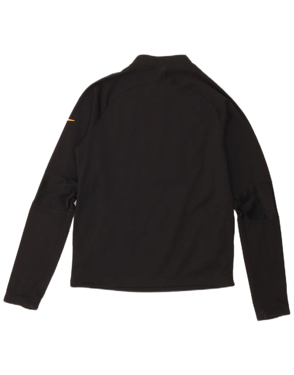 Nike Boys Therma-Fit Φούτερ με φερμουάρ με λαιμόκοψη 13-14 ετών XL Μαύρο