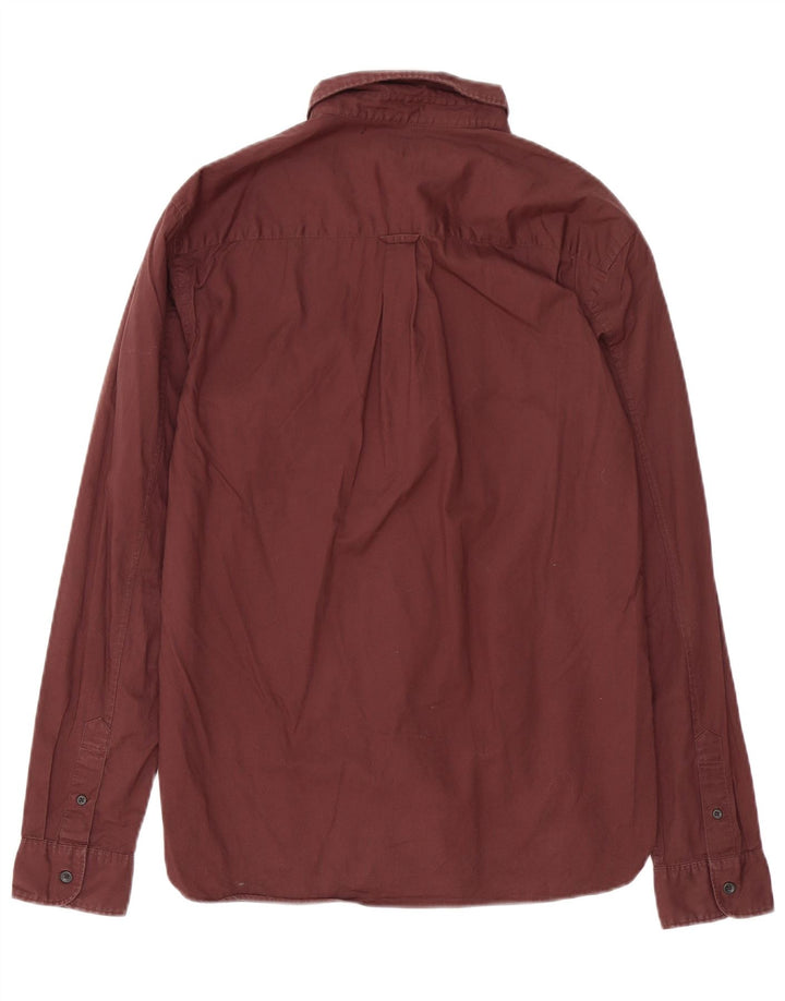 All Saints Herreskjorte Medium Bourgogne Bomuld
