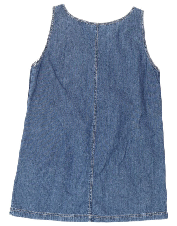 Abito in denim senza maniche da donna Peppercorn UK 14 grande blu