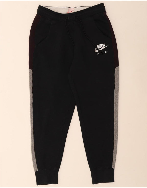 Nike Pantalon de survêtement pour homme Taille S en coton color block noir