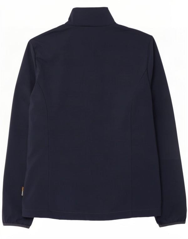 Giacca da tuta da uomo Jack Wolfskin UK 36/38 Poliestere blu navy medio