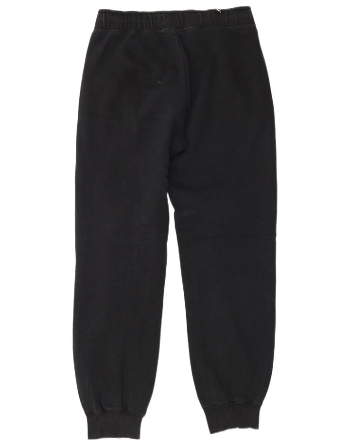 Puma Mens Graphic Tracksuit Trousers Joggers Small  Black