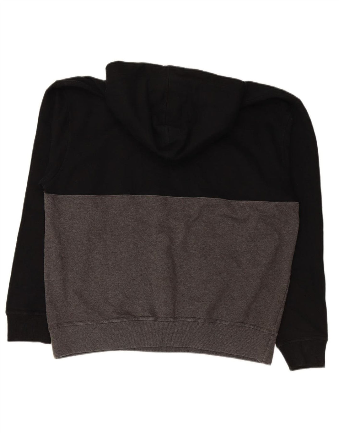 CHAMPION moletom com capuz masculino XL preto colorblock algodão