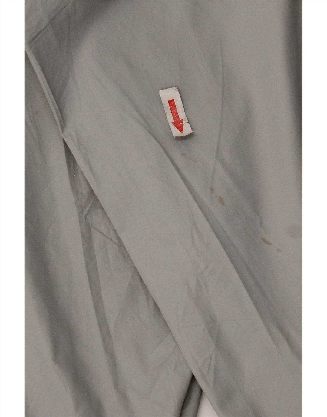 The North Face Mens Hooded Rain Jacket UK 38 Medium Grey Polyester