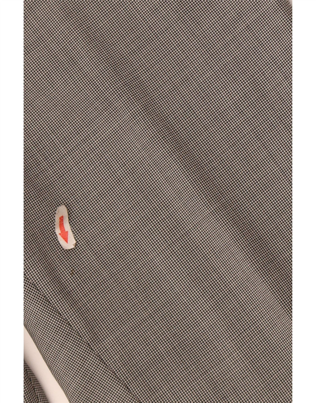 Massimo Dutti Mens Casual Trousers EU 44 Large W34 L33 Black Houndstooth
