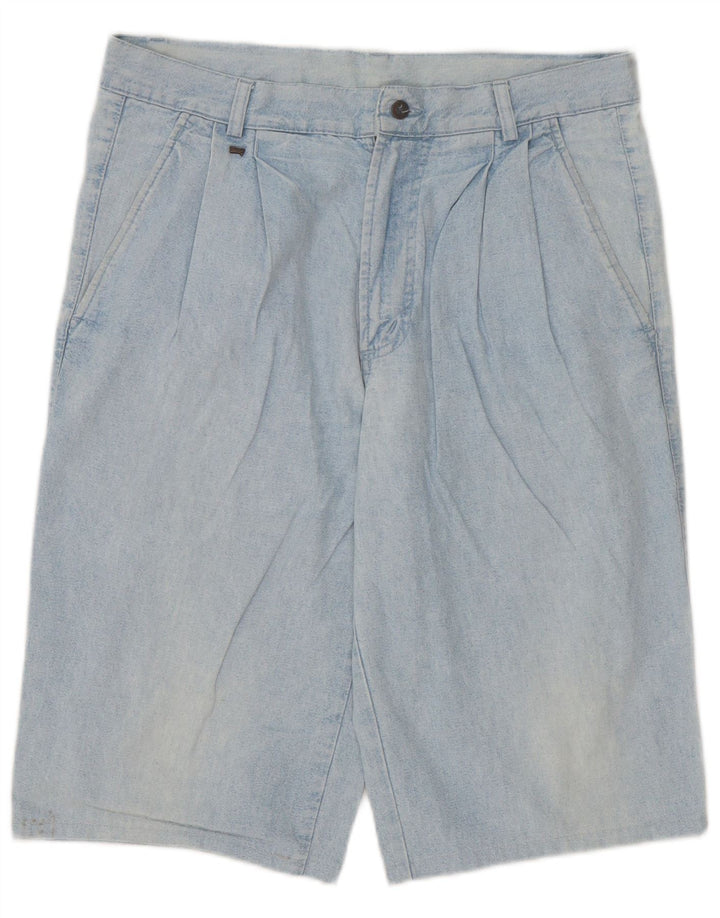 Carrera Herren Pegged Denim Shorts W32 Mittelblau